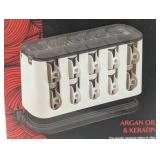 Remington Shine Therapy Argan Oil & Keratin Treated Hot Rollers Set, Professional Hair Curlers for Setting All Hair Lengths