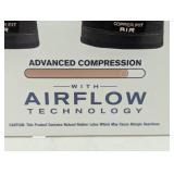 Copperfit Elite Air Knee Compression Support Knee Sleeve for Joint Pain and Arthritis Relief - 2 Pack - Size S/M