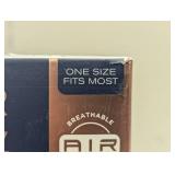 Copper Fit Elite Air Back Support Brace with Airflow Technology, Adjustable Compression Straps, Double Band, One Size Fits Most