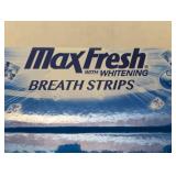 Colgate Max Fresh Cool Mint Toothpaste with Mini Breath Strips, 7.3 oz, 4-Pack, Whitening and Cavity Protection