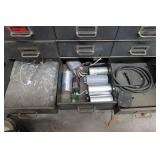 Cabinet of Drawers with Contents - Bulbs, Small Electrical