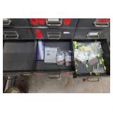 Cabinet of Drawers with Contents - Bulbs, Small Electrical