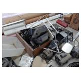 Large Assortment of Items - Vintage Tow Mirrors, Advertising, Vents, Weather Stripping, Motors