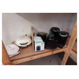 Assorted Small Appliances - Coffee, Toaster, Foreman