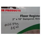 RV Floor Registers and Propane Tank Cover Lids
