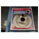 Phoenix Exterior RV Shower and 2 ShurFlo Pressure Saver Water Entries