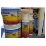 RV Chemicals - Mildew Stain Remover, Seam Sealer, Sail and Canvas Cleaner