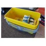 2 Buckets and RV Cleaning Tools