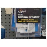 *4* Carefree White Bottom Brackets