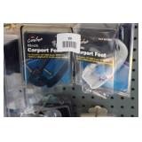 *4* Carport Foot for Roll-Up Awnings