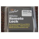 Carefree White Remote Lock