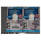 Awning Door Roller Balls with Handle Pins and Straps