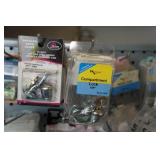 Large Assortment of RV Products -Locks,  Shade Repair Kits, Knobs, Table Legs and Mounts