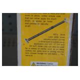 Slide Lock Slide Room Security System 24-44"