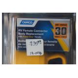 *3* Camco 30 AMP RV Female Connector Body Replacements