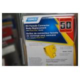 *2* Camco 50 AMP RV Female Connector Body Replacements