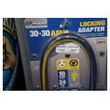 Generator Adapter Cord & 30-30 AMP Locking Adapter