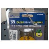 RV Male Plug Replacement Mini & RV Locking Molding Adapters