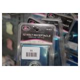 *8* Assorted Sizes 12 Volt Receptacle