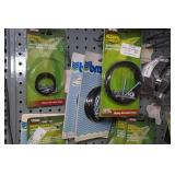 Assorted Waste Valve Seals, Hose Adapters, Bayonet Fittings, Valve Handles