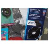 Assorted Waste Valve Seals, Hose Adapters, Bayonet Fittings, Valve Handles