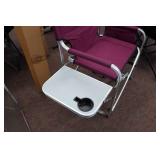 Folding Camping Chair with Table
