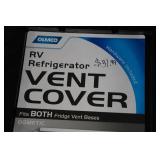RV Refrigerator Vent Cover and Vent