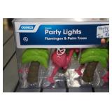 Camco Flamingo & Palm Tree Indoor/Outdoor 10-Light Set
