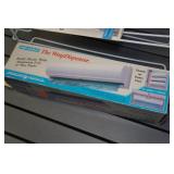 Mounted Plastic Wrap Dispenser with 2 Can Dispensers