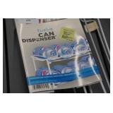 Mounted Plastic Wrap Dispenser with 2 Can Dispensers