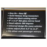 *2* XL Clip On Tow Mirrors