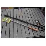 Extendable Fire Poker and Log Tweezers