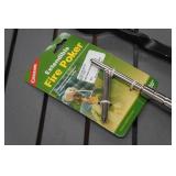Extendable Fire Poker and Log Tweezers