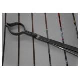 Extendable Fire Poker and Log Tweezers