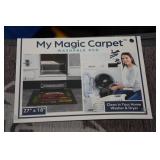 Assorted Camping Themed Textiles -Rug, Placemats, Hot Pad, Dish Towel