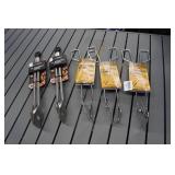 *3* Rome Supertong Combos and 2 Blackstone 14" Scraper Tongs