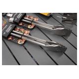 *3* Rome Supertong Combos and 2 Blackstone 14" Scraper Tongs