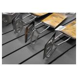 *3* Rome Supertong Combos and 2 Blackstone 14" Scraper Tongs