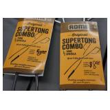 *3* Rome Supertong Combos and 2 Blackstone 14" Scraper Tongs