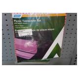 *3* Camco Picnic Tablecloth Set with Bench Covers