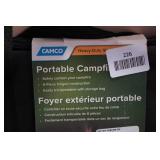 Camco Heavy Duty Foldable Portable Fire Ring with Carry Bag