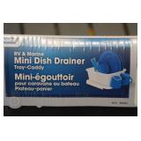 *2* Mini Dish Drainer Tray-Caddy for RV