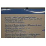 *3* Tablecloths & Bench Covers