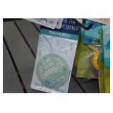 Camping Themed Car Air Freshners and Citronella Wristbands