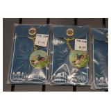 *6* Camping Themed Keychains and 4 Master Lock Magnetic Key Storage