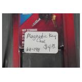 *6* Camping Themed Keychains and 4 Master Lock Magnetic Key Storage