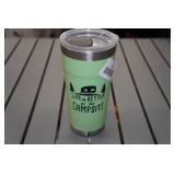 Camco Stainless Steel 20oz Tumbler -Green
