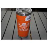 Camco Stainless Steel 20oz Tumbler -Orange