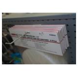 Assorted RV/Trailer Accessories -Plug Guards, Mirror Straps, Wheel Lubricator Discs