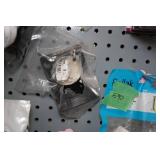 Assorted RV/Trailer Accessories -Plug Guards, Mirror Straps, Wheel Lubricator Discs